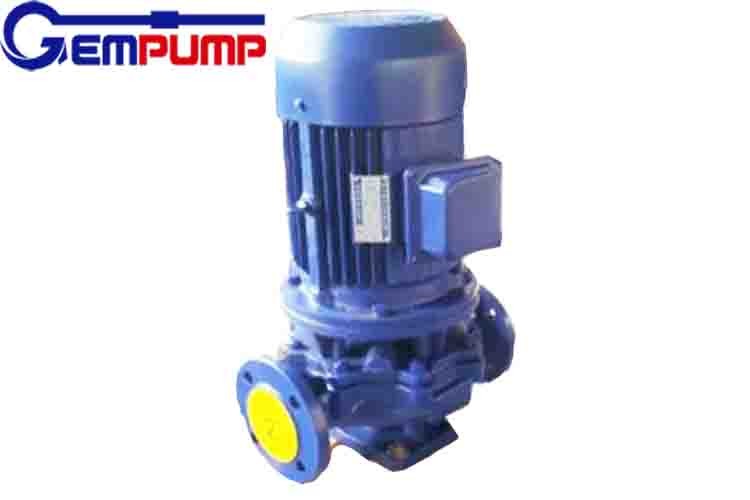 ISO2858 Vertical Inline Pump 0.75-250kw Single Suction Centrifugal Pump